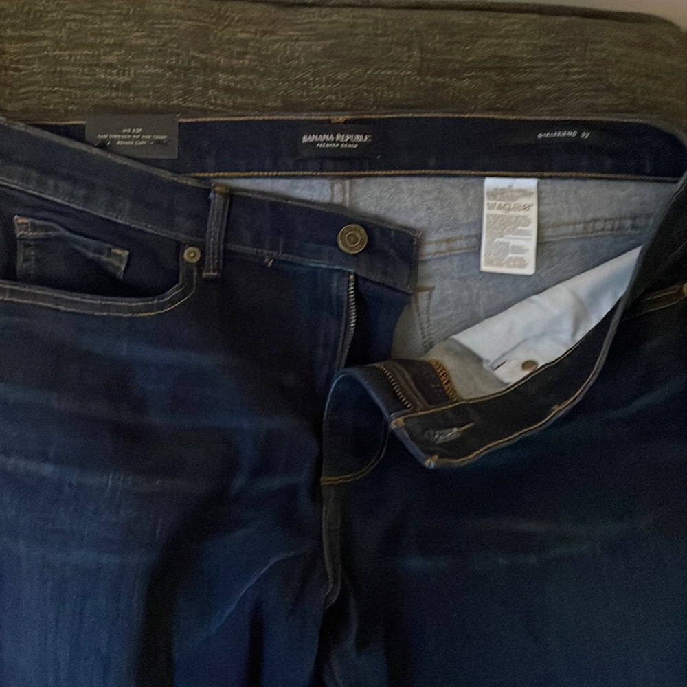 Banana Republic mid-rise girlfriend jeans